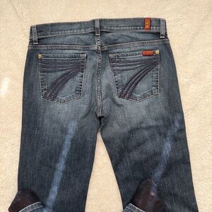 Womens 7 for all mankind DOJO Blue Jeans